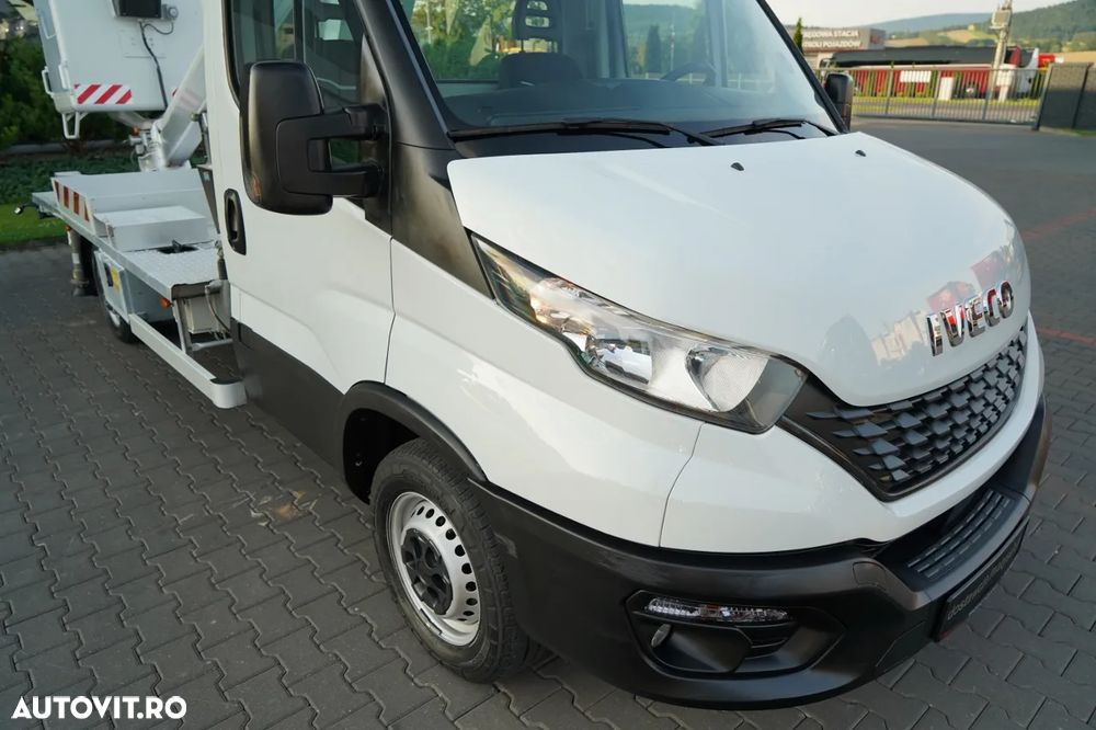 Iveco DAILY 35-140 / Platformă autotractivă / MULTITEL 160 ALUMINIU / 4 STABILIZATOARE / MANUALĂ / 2017 - 16
