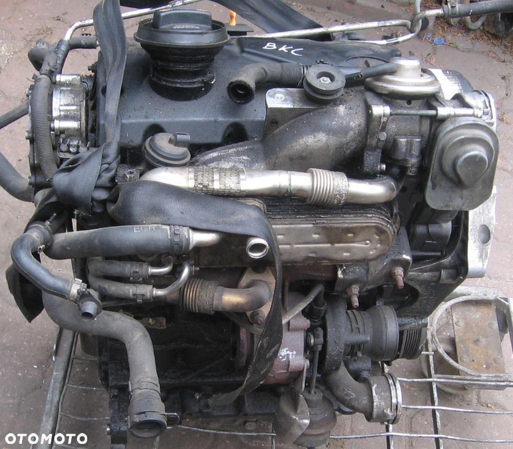 BKC silnik motor słupek 1.9 TDI GOLF V AUDI A3 8P LEON TOLEDO - 8
