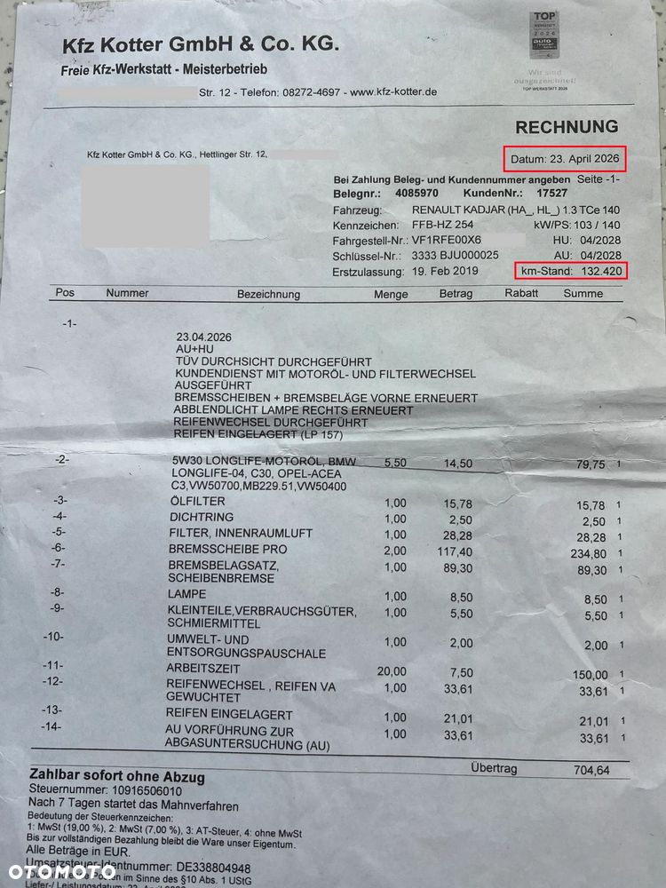 Renault Kadjar 1.3 TCe FAP Intens EDC - 26