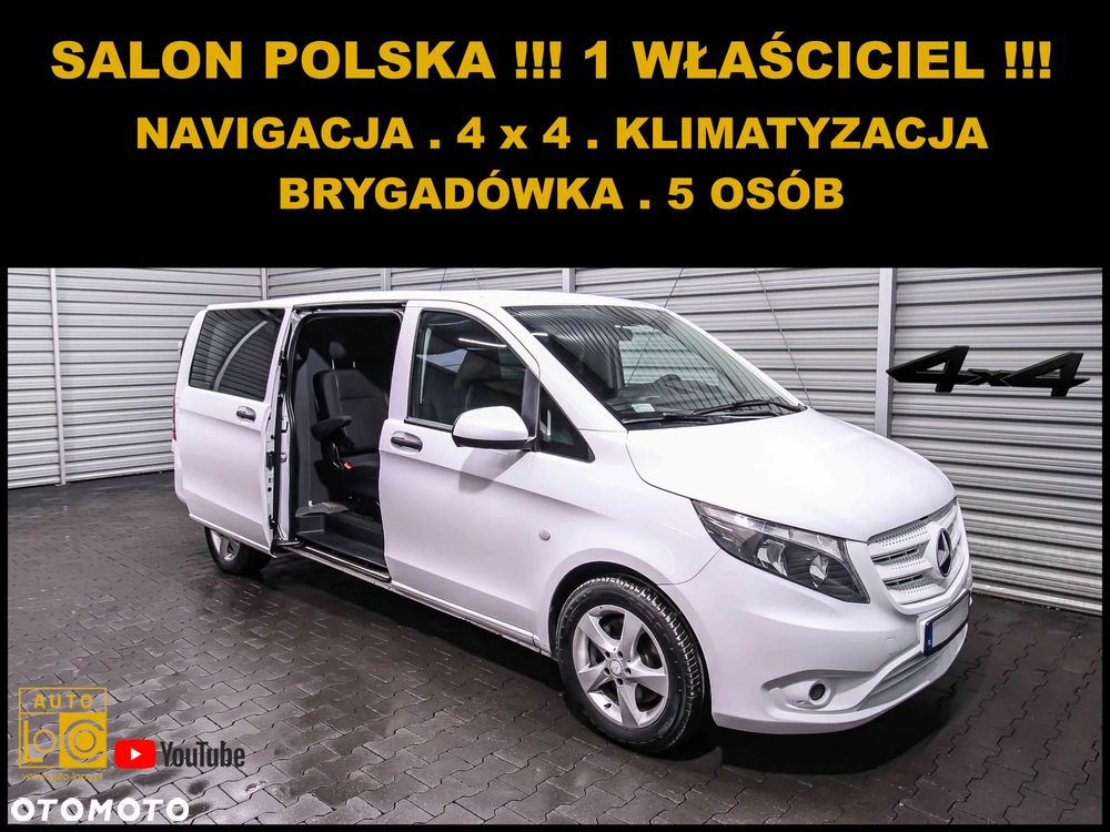 Mercedes-Benz VITO MIXTO L3 BRYGADÓWKA 5 OSÓB AUTOMAT 4 x 4 - 1