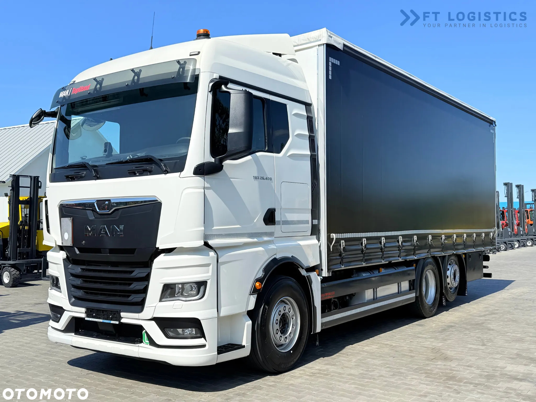 MAN TGX 26.470 / 19 PALET / OŚ SKRĘTNA / ŁADOWNOŚĆ 15 TON / RETARDER / STAN IDEALNY - 2