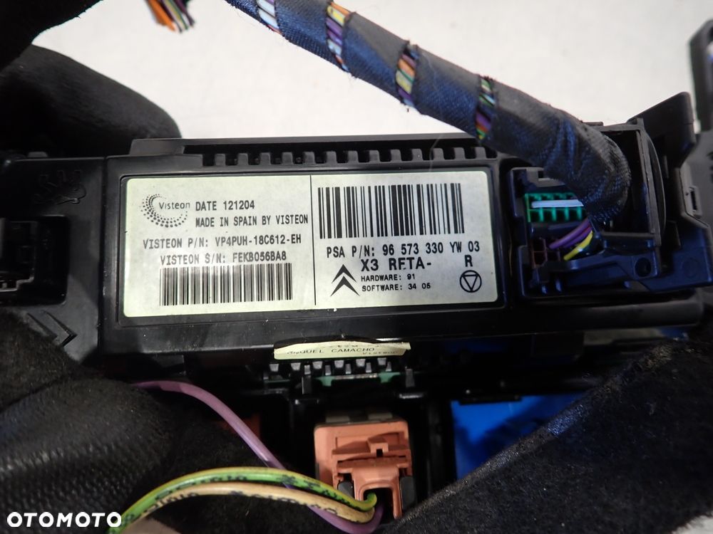 PANEL STEROWANIA NAWIEWU KLIMATYZACJI CITROEN C5 I LIFT 1.7 - 3