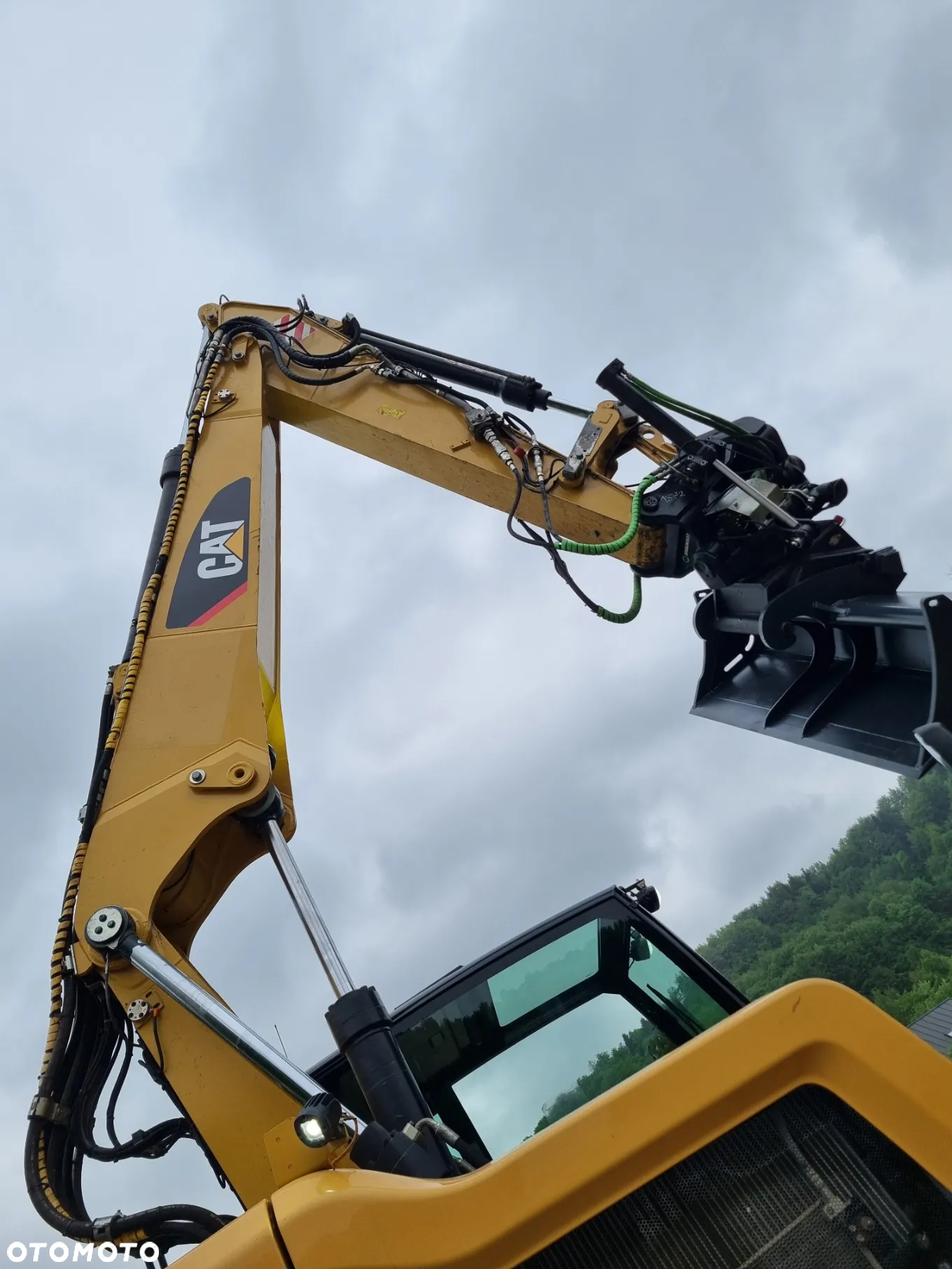 Caterpillar M317F Koparka Gąsienicowa 19 ton z Głowicą Obrotowo-Uchylną Steelwrist X20 Jak Nowa Z Norwegii - 24