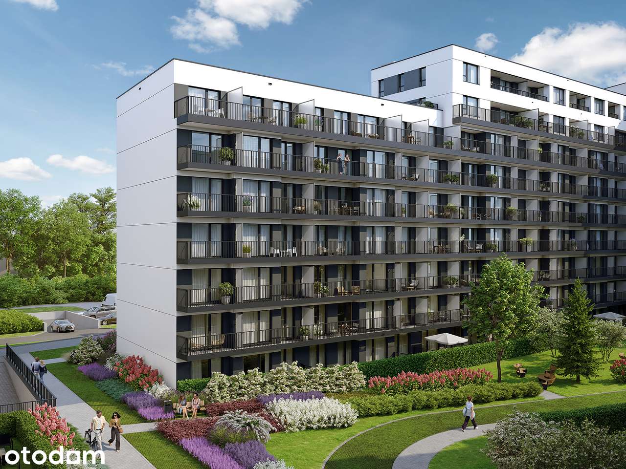 2-pokojowe mieszkanie 42m2 + loggia