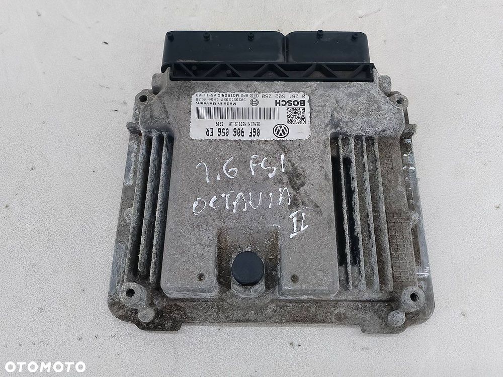 KOMPUTER, STEROWNIK SKODA OCTAVIA II 2.0 FSI KOMBI 06F906056ER - 1