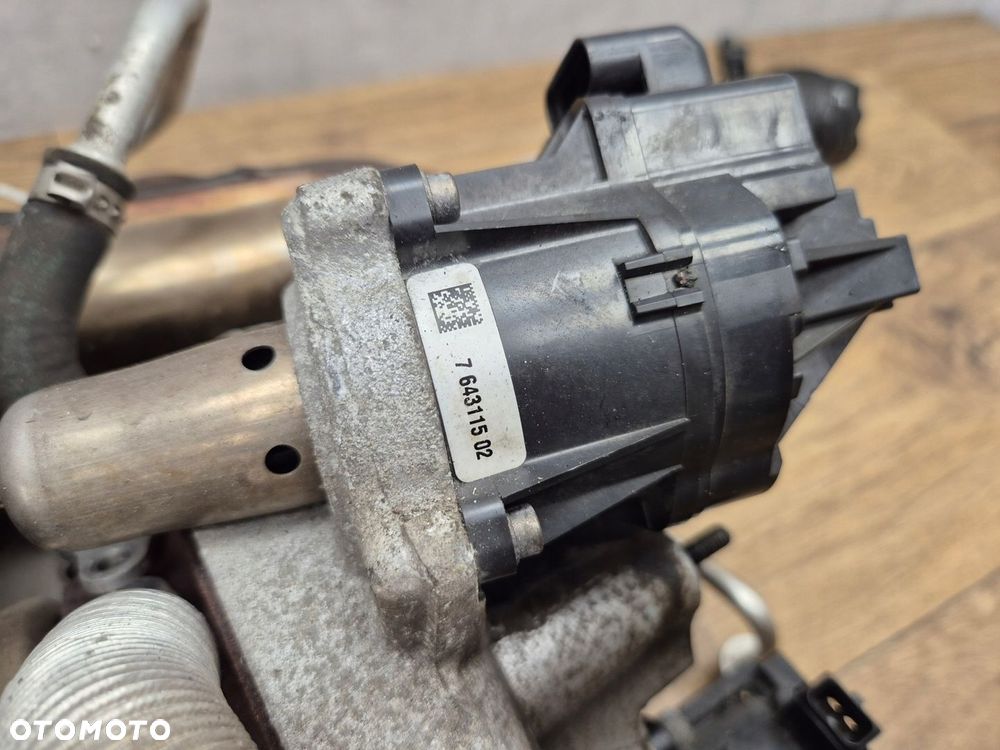 BMW N55B30A TURBO TURBINA 3.0i 306KM KOMPLETNA NASTAWNIK KOLEKTOR - 8