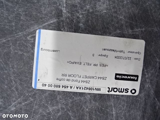 BOCZKI PODŁOGA BAGAŻNIKA SMART FORFOUR I 04-06 NR176 - 5