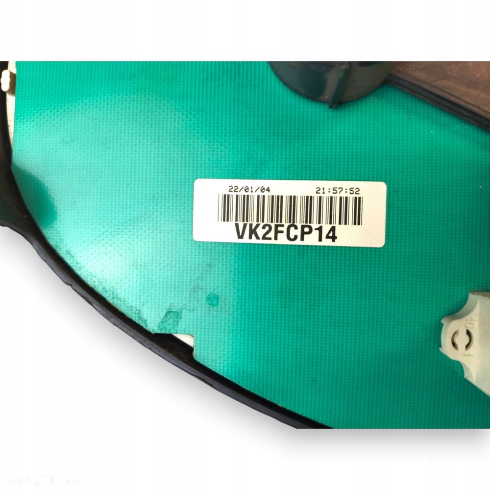 LICZNIK ZEGARY 9651740480 Peugeot 206 1.6 2.0 HDI Diesel 98-09 - 9
