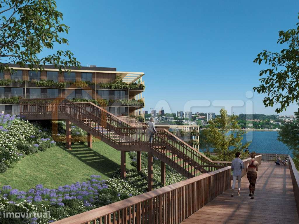 Magnífico apartamento T4 nas margens do rio Douro com vistas para o... - Grande imagem: 2/20