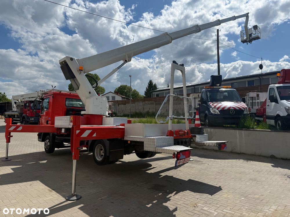 MAN Podnośnik Koszowy Zwyżka Ruthman T330 33 metry  DmC 7500KG! 21 w bok! UDT! Jak Wumag Gsr Multitel Euro 6!!! - 15
