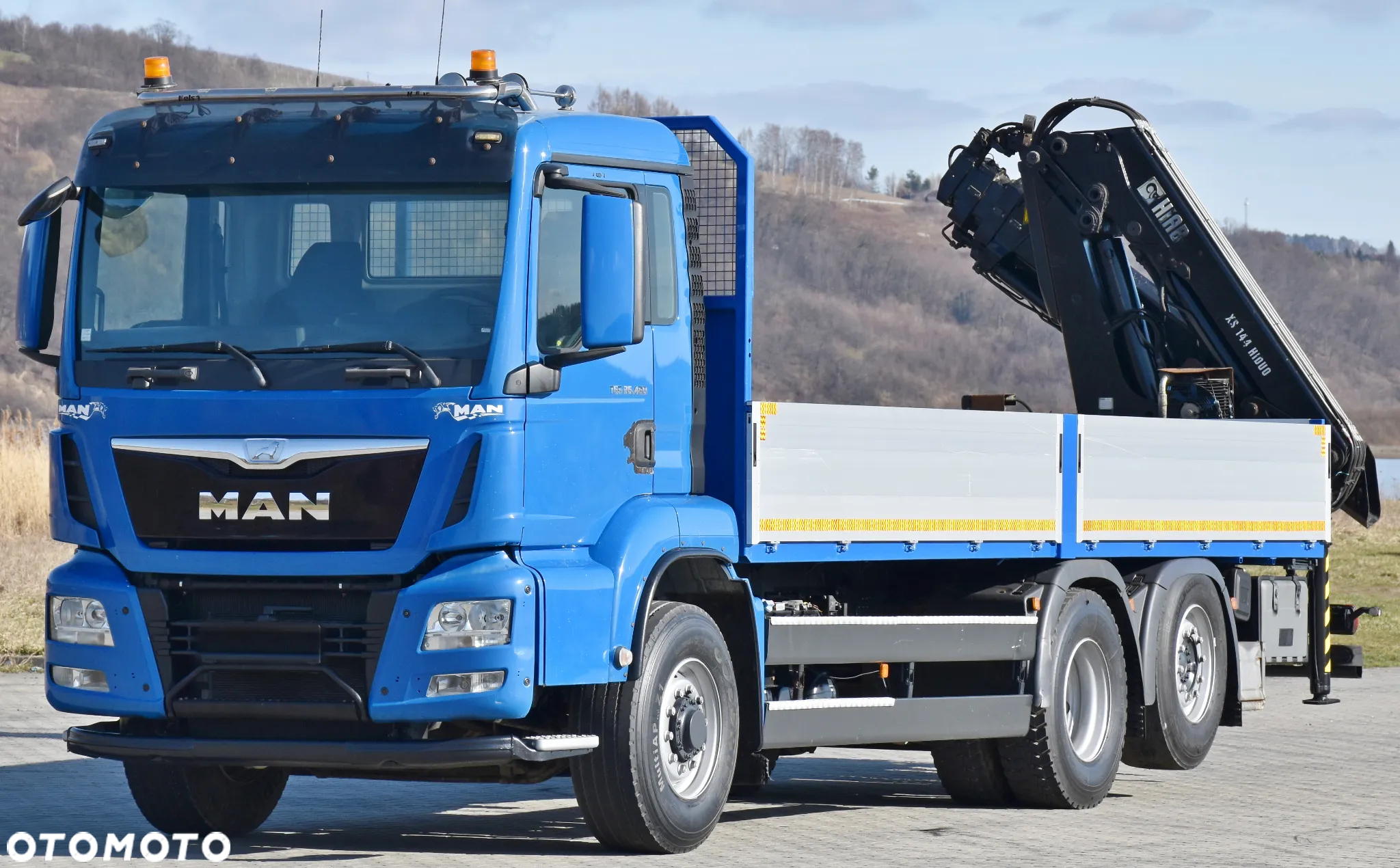MAN TGS 26.480 * HIAB 144 E - 3 HIDUO + PILOT / 6x4 * STAN BDB - 4