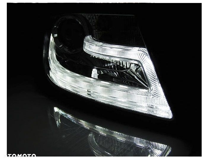 Lampy Reflektory LED AUDI A4 B8 08 -11 TRU DRL H7 - 4