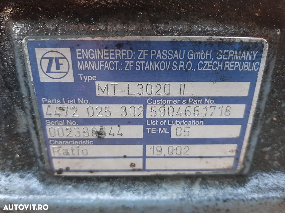 Punte ZF MT-L3020 II - 1