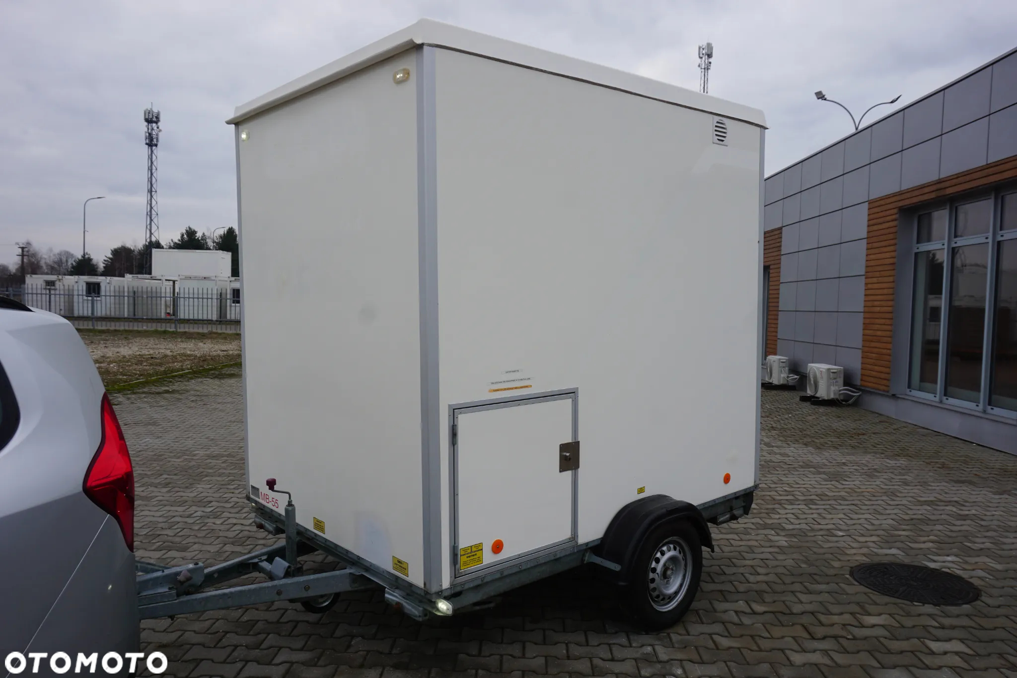 Inny Scanvogn 600 Przyczepa socjalna, toaleta mobilna 750kg - 4