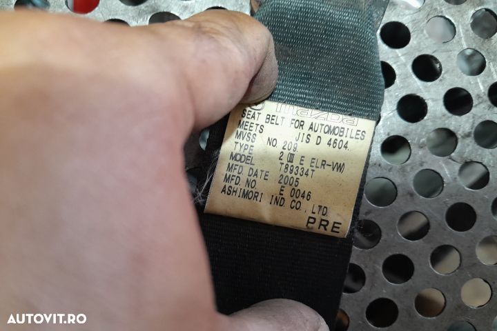 Centura siguranta fata stanga T89334T T89334T Mazda 5 CR [2005 - 2008 - 4
