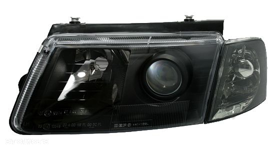 LAMPY REFLEKTORY DO VW PASSAT B5 OD 1996 DO 08.2000 Roku  H7 BLACK  DEPO - 2
