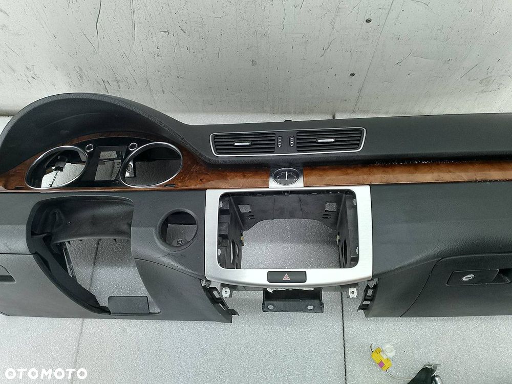 DESKA ROZDZIELCZA,KONSOLA PODUSZKI SENSOR PASY VW PASSAT B7 3C1857003QT - 6