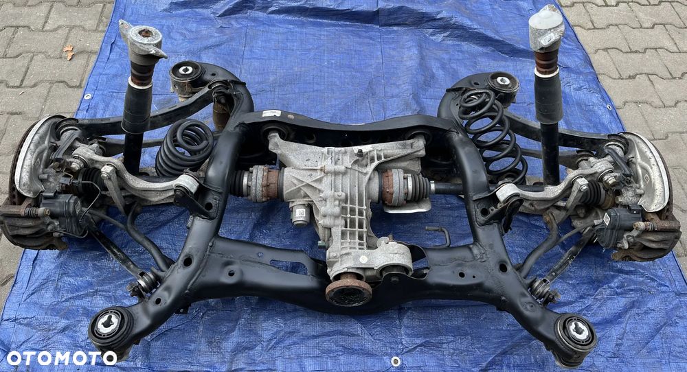 BELKA TYŁ WÓZEK SANKI ZAWIESZENIE AUDI Q5 80A FY QUATTRO 4X4 ZAWIESZENIE TYŁ DYFER MOST OB0500043 F - 3