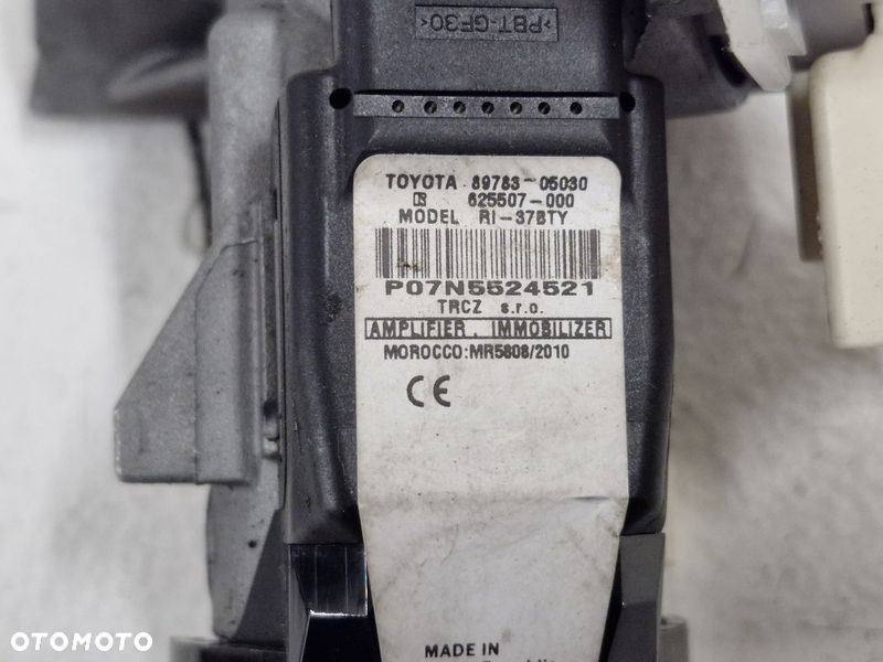 toyota avensis t27 lift t29 stacyjka 2x kluczyk 89783-05030 - 8