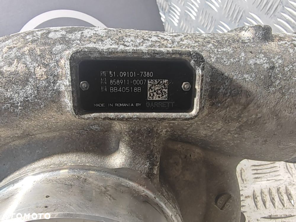 TURBOSPRĘŻARKA TURBO GARRETT MAN TGX TGS 51091017380 - 3