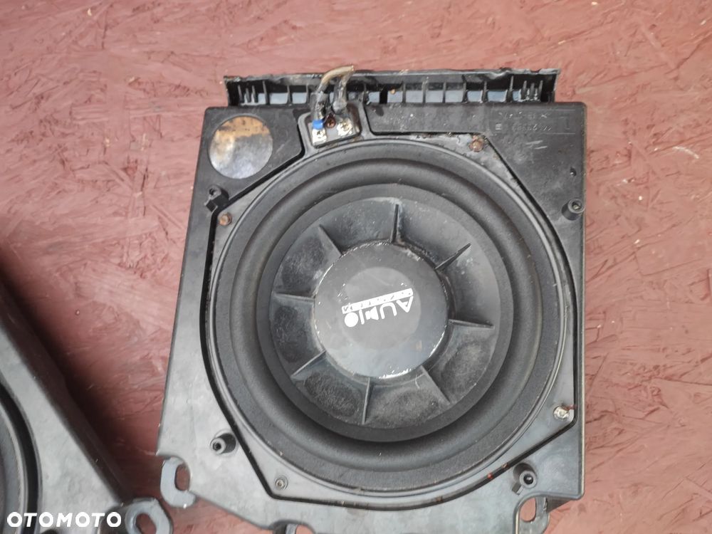 BMW E60LCI / E61LCI / E60 / E61 ORYGINALNE GŁOŚNIKI NISKOTONOWE ( BASSOWE ) Z FIRMY AUDIO SYSTEM O NR. 65 13 6 919 353 / 65 13 6 919 354 OEM SPRAWNE W 100% - 5