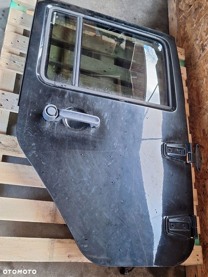 jeep wrangler jk lift 2011- drzwi tyl tylne prawe kompletne orginal demont - 3