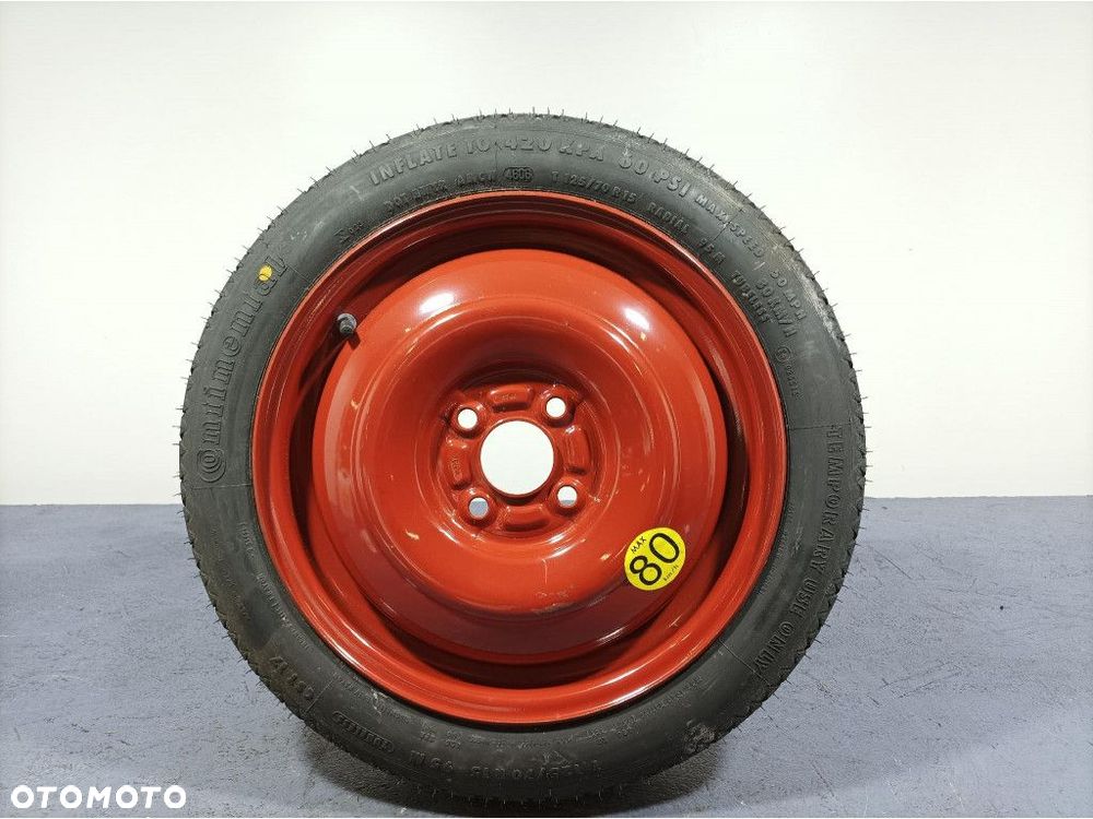 SUZUKI SWIFT III MK6 KOŁO DOJAZDOWE R15 4X100 ET43 T125/70 R15 - 1