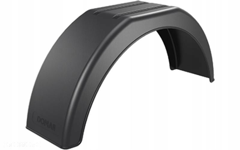 nadkole błotnik plastikowy tylny 220mm płaska góra przyczepki 220/790 14" - 1