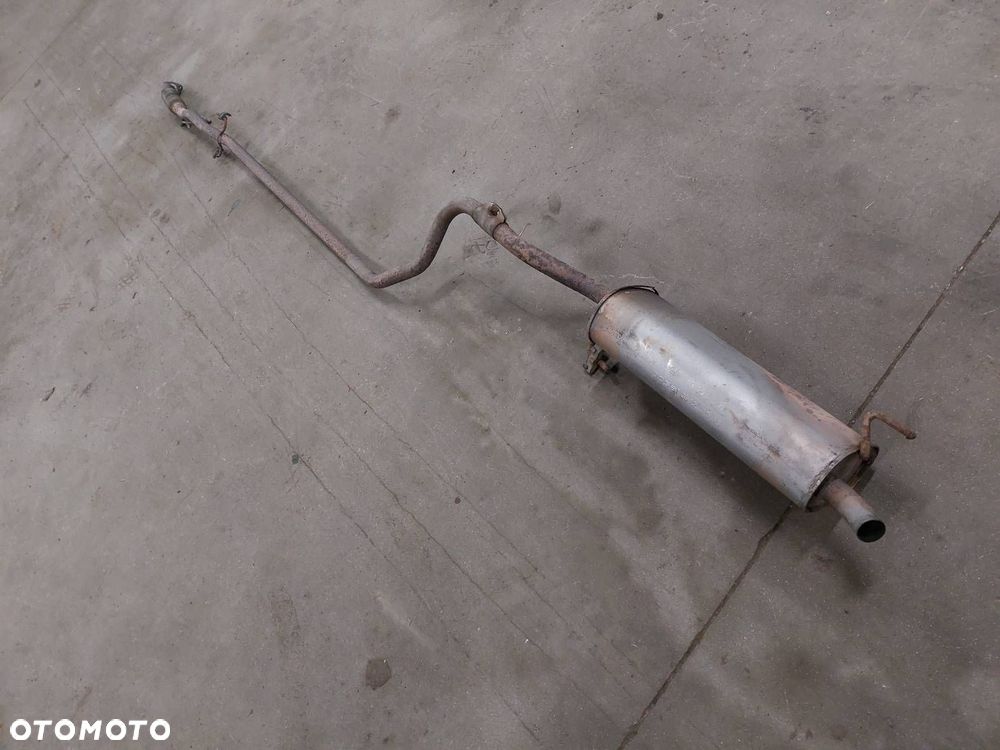 TŁUMIK WYDECH KOŃCOWY + SONDA OPEL CORSA D 1.2 16V 13220774 - 1