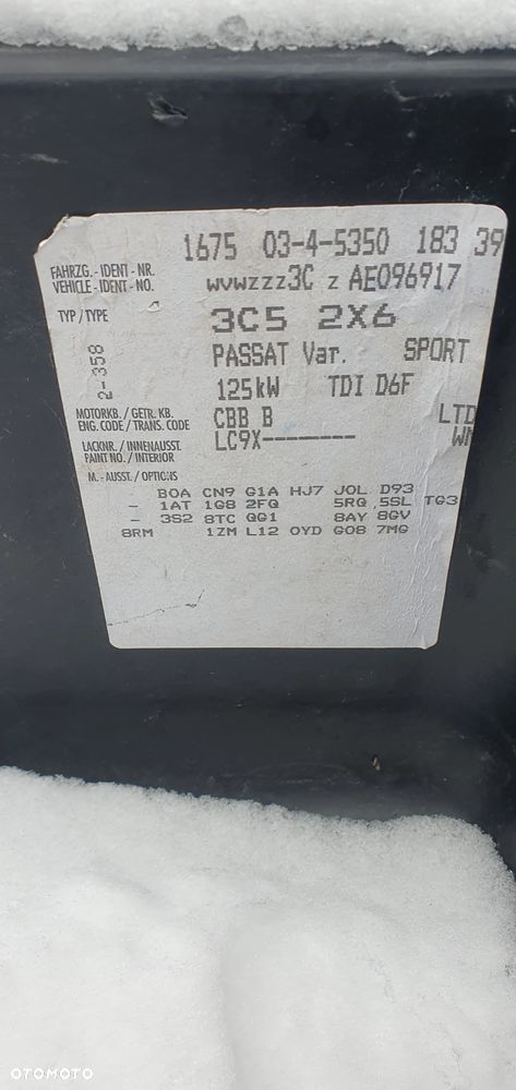Skrzynia biegów automat automatyczna DSG VW Passat B6 2.0 TDI LTD - 11