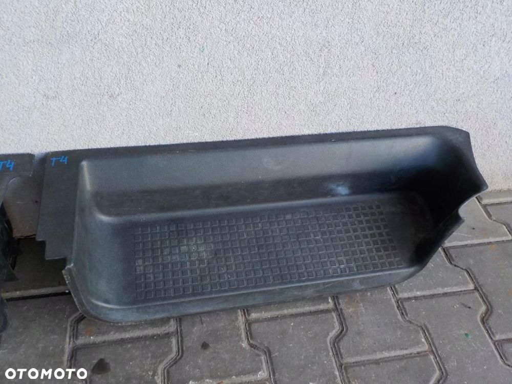VW T4 PRÓG STOPIEŃ DRZWI PRAWYCH LEWYCH PRZEDNICH CZARNE - 3