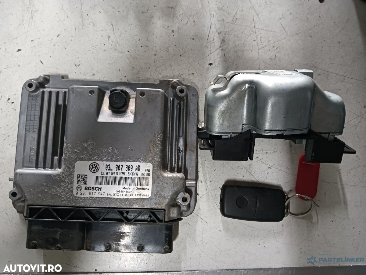 Kit pornire VOLKSWAGEN TIGUAN (5N_) [ 2007 - > ] TDI 4motion (CBBB, CFGB) 125KW|170HP BOSCH 0281017947 OEM 03l907309ad - 1