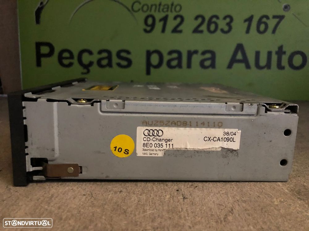 AUDI A3 8P A4 B6 LEITOR CDS RADIO - R131 - 4