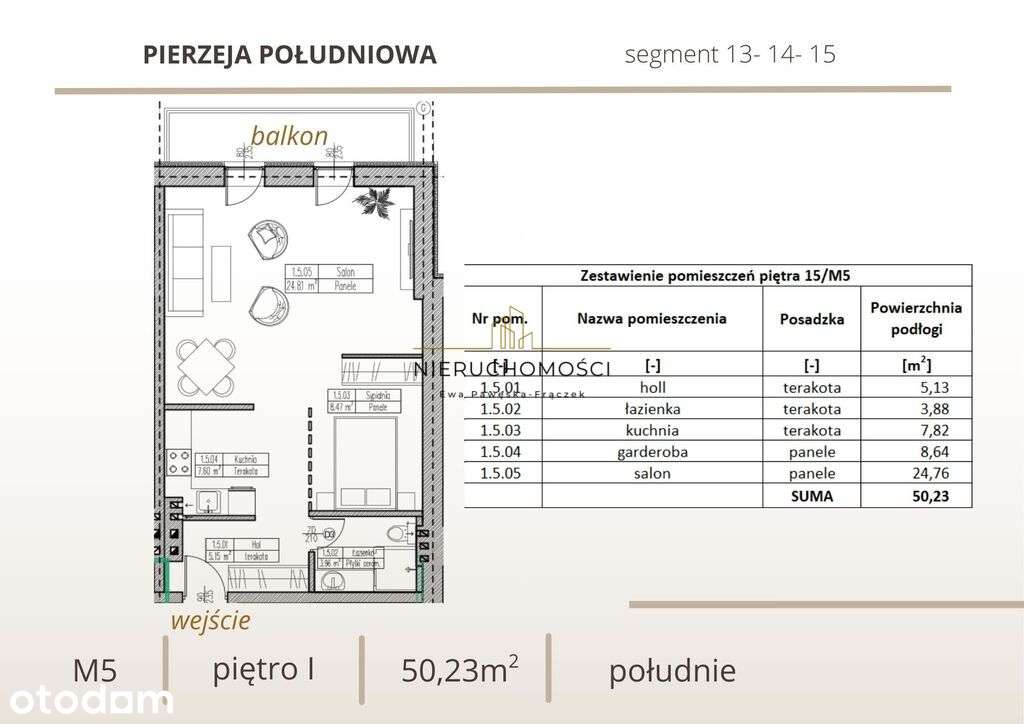 Mieszkanie z balkonem na Ip- Miasteczko Kresowe - Pełny obrazek: 2/16