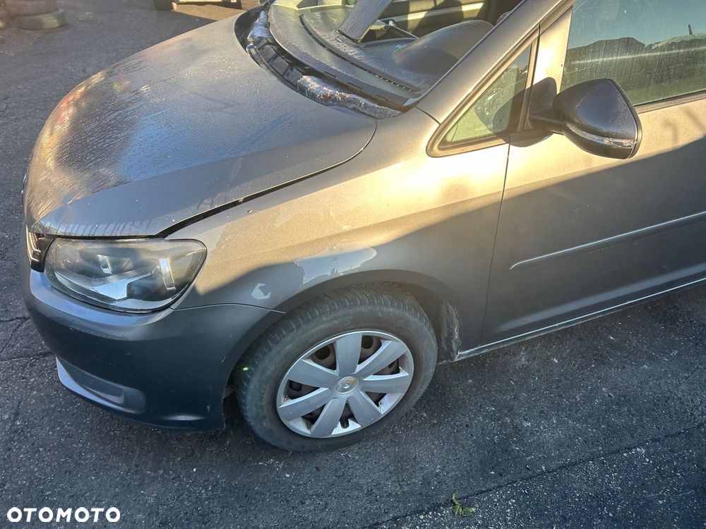 Volkswagen Touran II przód kompletny maska lampy zderzak błotnik pas przedni chłodnice wzmocnienie 2011-2015 - 7