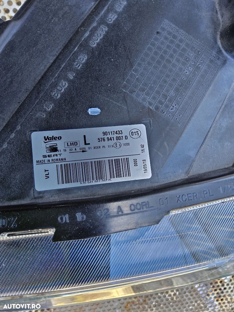 Far Seat Ateca Faruri stânga dreapta Full Led cod 576941008 576941007d - 5