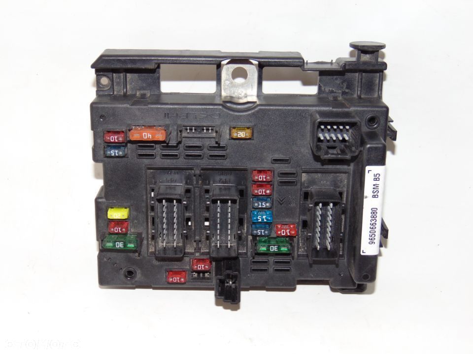 Moduł sterownik BSM 9650663880 Citroen C2 C3 I 02-09r - 3