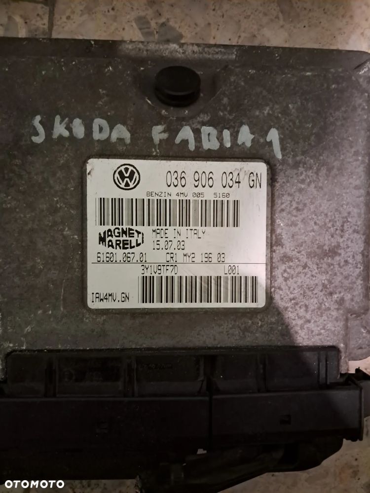 Skoda Fabia I Zestaw Startowy IMMO 1.4 16V - 3