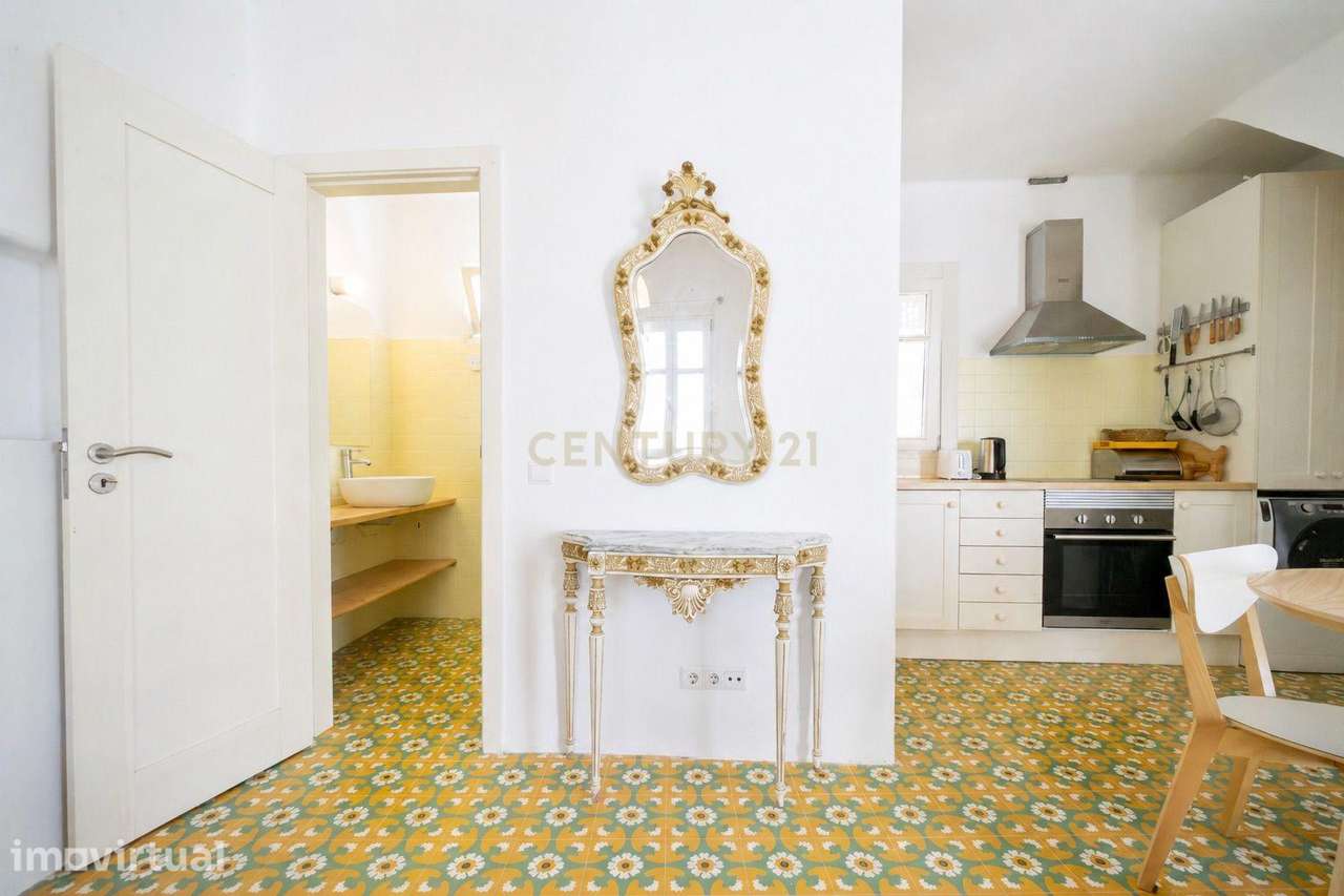 Moradia tradicional T1 com terraço, no centro histórico de Tavira - Grande imagem: 5/21