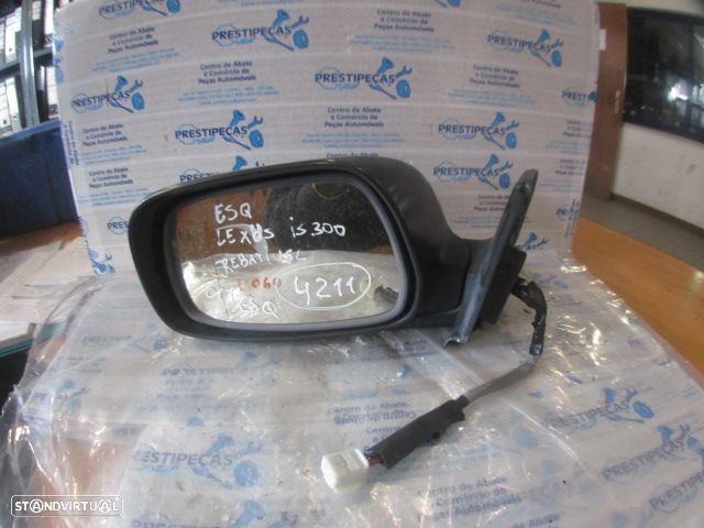 Espelho Esp4211 LEXUS IS300 1 SPORTCROSS 2005 3.0I 213CV 5P ROXO ESQ REBATIVEL 9 PINOS - 1