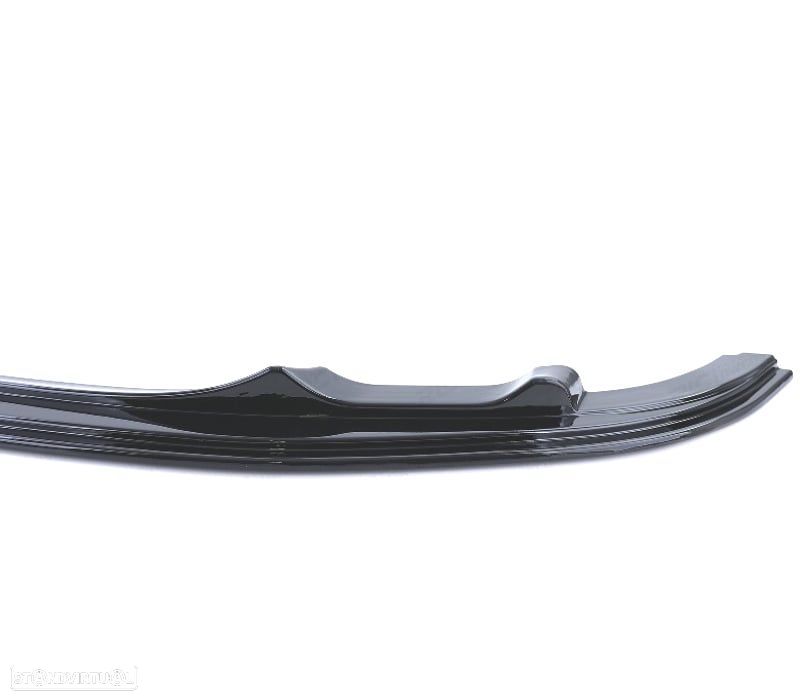 SPOILER LIP BMW E92 E93 10-14 LOOK M PRETO BRILHANTE - 2