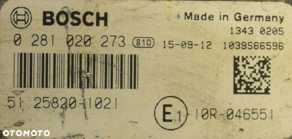 STEROWNIK SILNIKA MAN TGL 250KM EURO 6 - 2