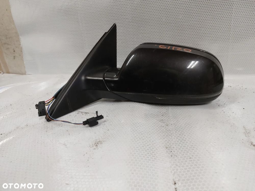 - LUSTERKO ELEKTRYCZNE LEWE AUDI A4 B8 8PIN 6+2 CZARNY LZ9Y - 1