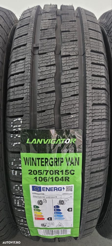 205/70 R15C, 106R, LANVIGATOR Wintergrip VAN, Anvelope iarna M+S - 2