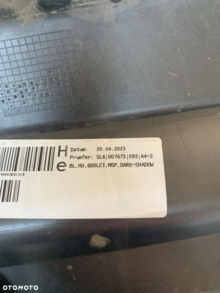 BMW 5 V G30 G31 LCI FL 20r Spoiler zderzak tyl tylny 2020 Lift - 6