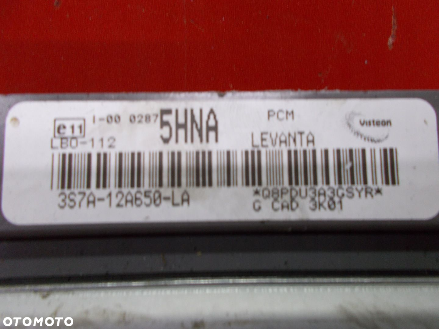 FORD MONDEO MK3 MKIII 3S7A-12A650-LA STEROWNIK SILNIKA KOMPUTER 00-07 - 2