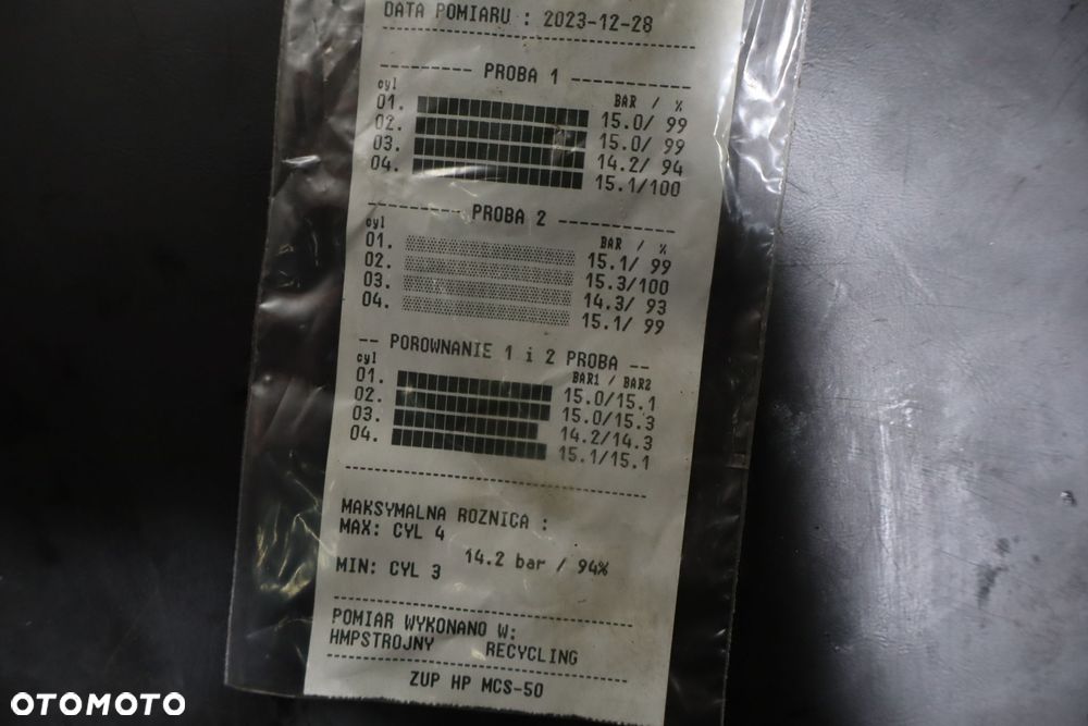 SILNIK HONDA CITY V 1.4 81KM L13A8 TEST - 3