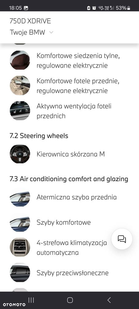 BMW Seria 7 750d xDrive sport - 25