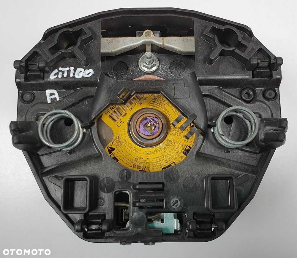 PODUSZKA AIRBAG KIEROWCY SKODA CITIGO 5E0880201 - 3