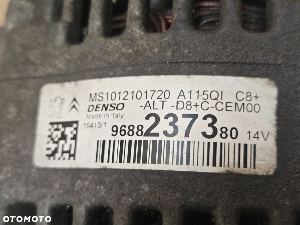 Peugeot 208 1.2 VTI Alternator C8+ 9688237380 - 2